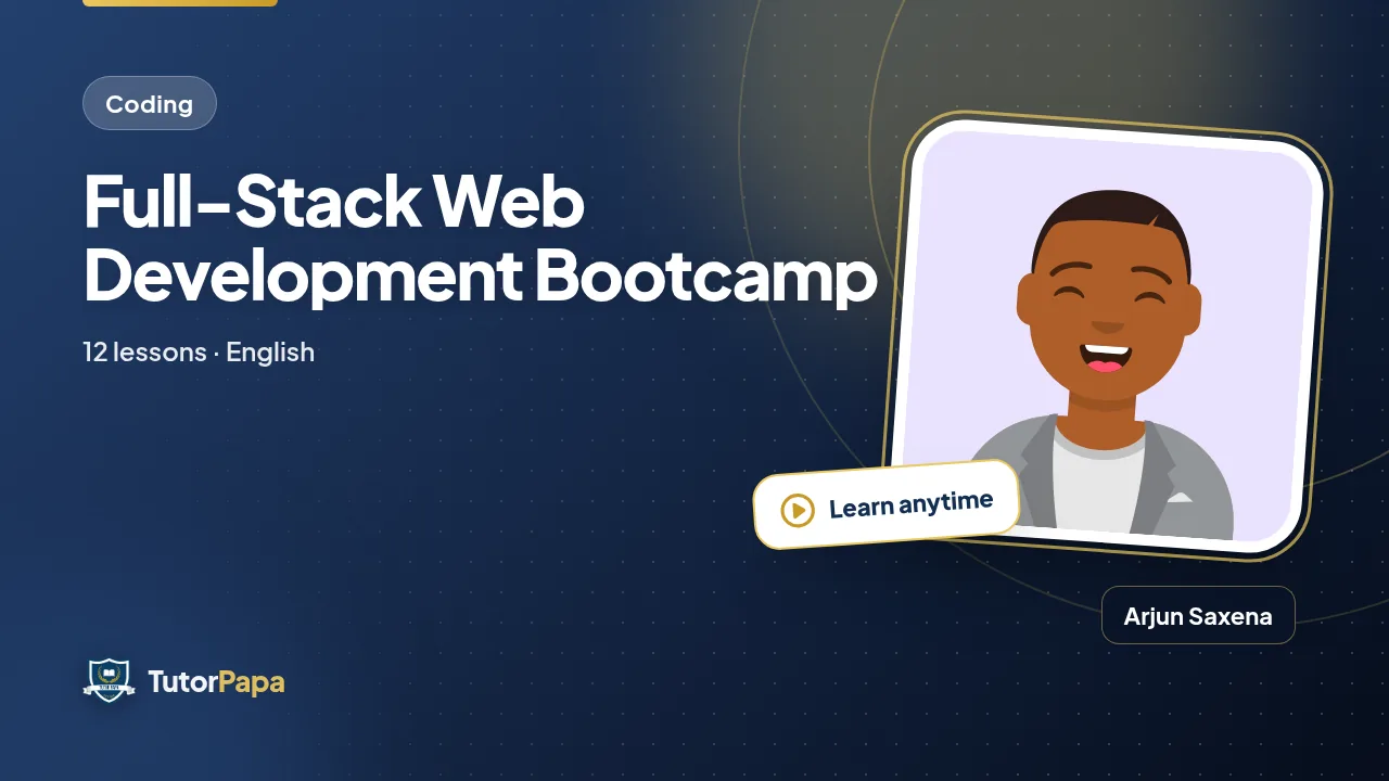 Full-Stack Web Development Bootcamp