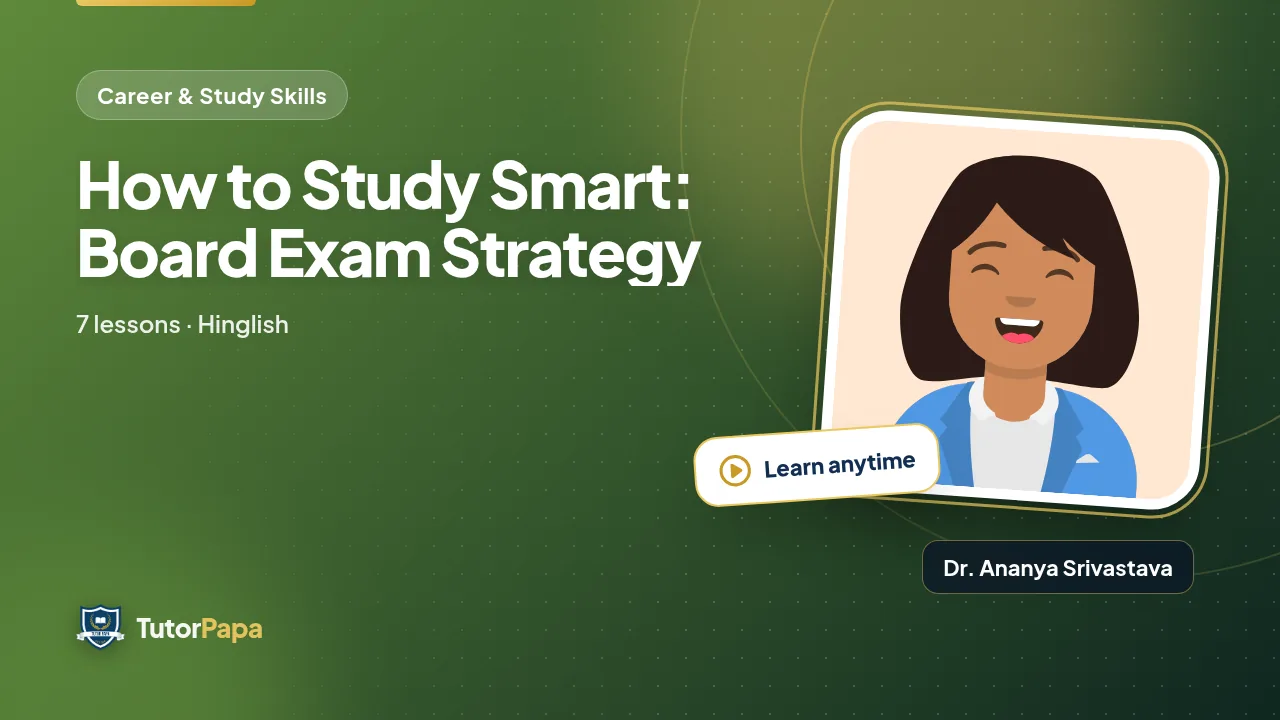 How to Study Smart: Board Exam Strategy (Free)