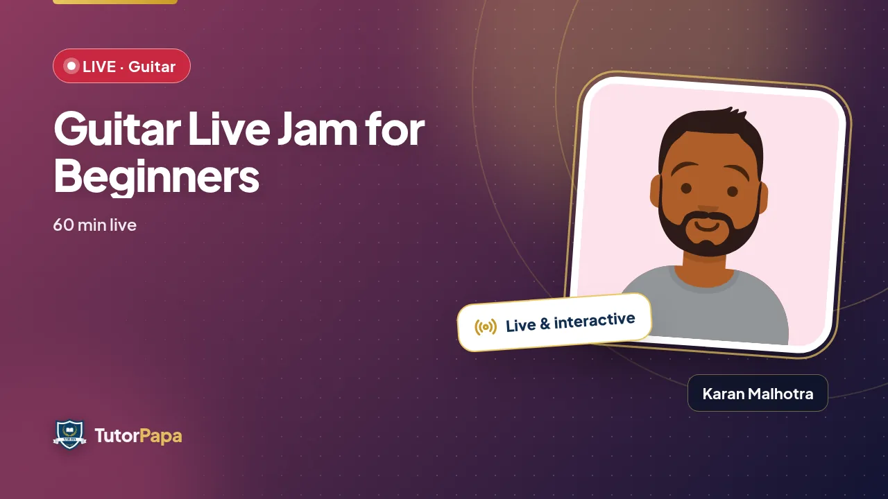 Guitar Live Jam for Beginners